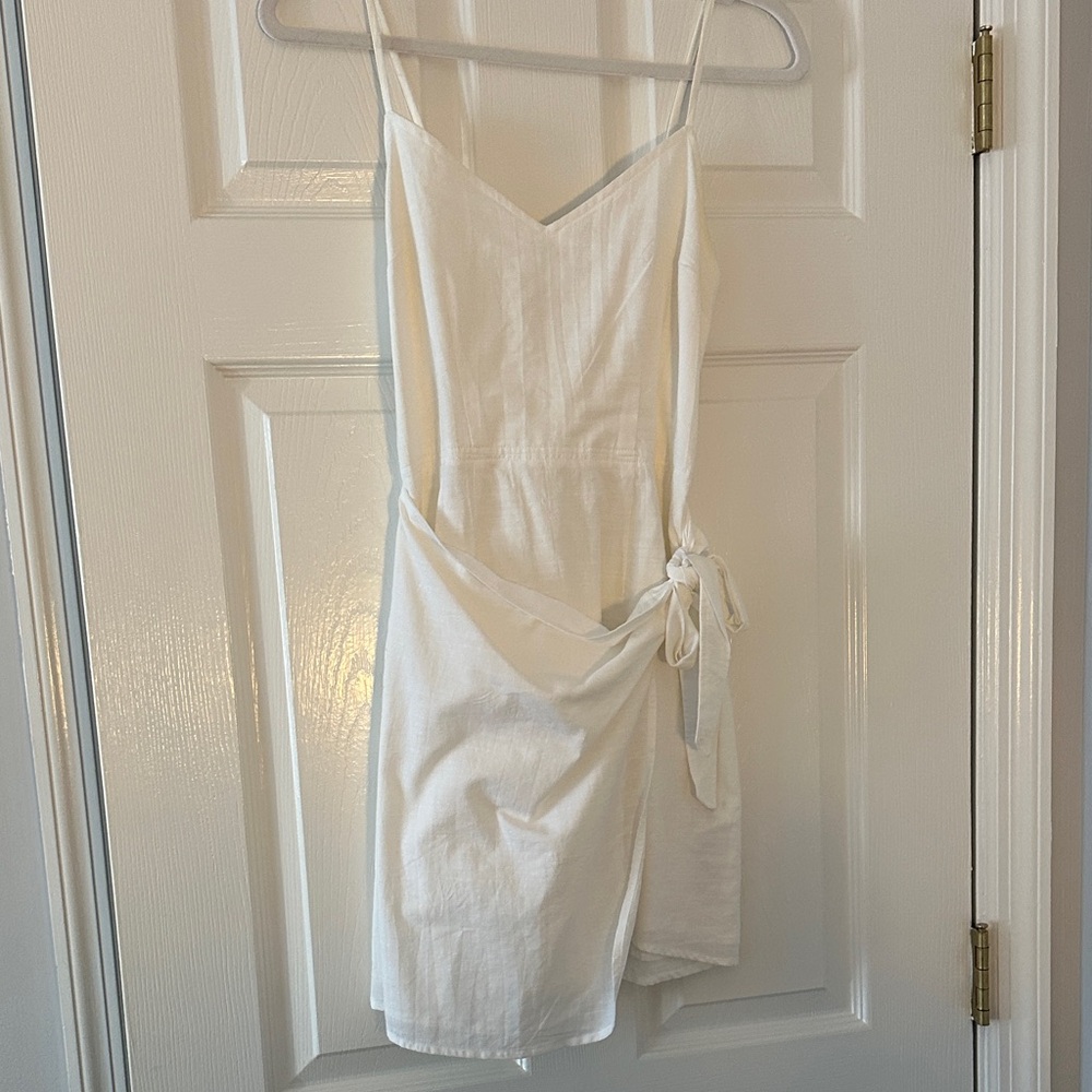 Abercrombie & Fitch White Mini Dress